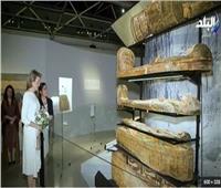 أحمد موسى: الجناح المصري بالمتحف الملكي ببروكسل يتضمن أكثر من 200 قطعة أثرية