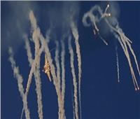 شاهد|الطيران الحربي الإسرائيلي يشن سلسلة غارات على أنحاء متفرقة في قطاع غزة