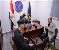 حماة الوطن:  زيارة الرئيس السيسي لقسم شرطة مدينه نصر رسالة شكر وطمأنينة 
