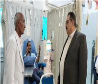 رئيس مدينة سفاجا يتفقد قسم الغسيل الكلوي بالمستشفى المركزي