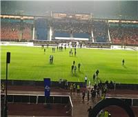 باتشيكو يتفقد أرضية استاد القاهرة قبل مواجهة الأهلي في نهائي كأس مصر 