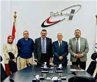 وكالة الفضاء المصرية تستقبل وفداً من علوم الملاحة وتكنولوجيا الفضاء 