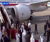  استقبال الرئيس السيسى للشيخ محمد بن زايد| فيديو