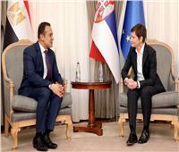 سفير مصر بصربيا يناقش سبل تطوير العلاقات الثنائية مع رئيسة الوزراء