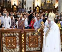 موكب البابا تواضروس يصل الكاتدرائية استعدادا لصلوات قداس عيد القيامة 