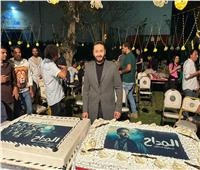 حمادة هلال يحتفل بانتهاء تصوير «المداح 3» مع أبطال وصناع المسلسل| صور