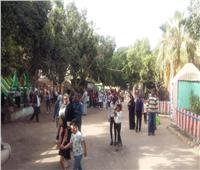 حديقة الحيوان بالشرقية تستقبل المواطنين للاحتفال بعيد شم النسيم| صور