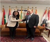 «المشاط» تلتقي وزير البيئة العراقي لبحث تعزيز التعاون المشترك