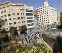مواجهات بين الأمن ومحتجين بمحيط مجلس الوزراء فى لبنان