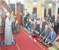 محافظ القليوبية يشهد احتفالية «ليلة القدر» بمسجد ناصر بمدينة بنها 