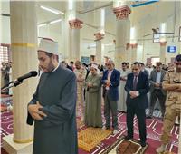 زحام شديد على مساجد شمال سيناء لأداء صلاة عيد الفطر |فيديو