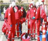 الهلال الأحمر المصري: 100 متطوع لتقديم الخدمات الصحية للعائدين من السودان