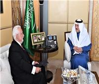 السفير السعودي بالقاهرة يلتقي نظيره الكرواتي غير المقيم لدى المملكة