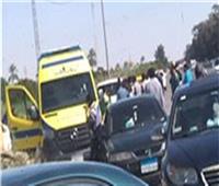 مصرع شقيقتين وإصابة 14 عاملًا وعاملة في انقلاب سيارة بالشرقية