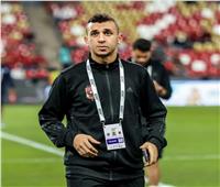 لاعبو الأهلي يجرون عمليات الأحماء استعدادا لبيراميدز في كأس السوبر المصري 