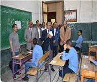 نائب محافظ المنيا يتابع امتحانات الفصل الدراسي الثاني بعدد من اللجان