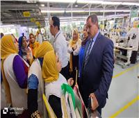 «القوى العاملة»: جولة ميدانية بالمنطقة الصناعية بالمنيا لتعزيز علاقات العمل‎‎