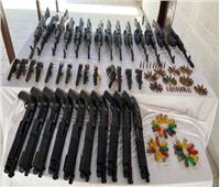 الأمن العام يضبط 38 قطعة سلاح و25 متهمًا في حملة بأسيوط
