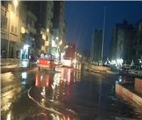 مياه الأمطار تغرق شوارع وطرق البحيرة.. والأجهزة التنفيذية تعلن الطوارئ| صور