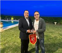 الأهلى يلبي دعوة السفير المصري في  تونس على العشاء