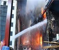 السيطرة على حريق اندلع داخل مطعم بالشيخ زايد 