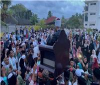 استقبال أسطوري لـ«أسامة الأزهري» في إندونيسيا | صور 