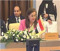  وزيرة التخطيط ومحافظ مصر لدي البنك تشارك في المائدة المستديرة لمجلس المحافظين