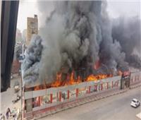 إعادة الامتحان لطالبات مدرسة ببني سويف بسبب حريق في معرض تجاري