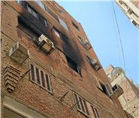 الحماية المدنية تسيطر علي حريق شقة سكنية بالجيزة