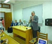  ندوة للتوعية بالسلامة والصحة المهنية بكلية العلوم بجامعة بورسعيد