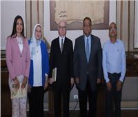 سفير البرتغال بالقاهرة يزور جامعة عين شمس