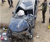 إصابة 4 أشخاص في حادث تصادم في بني سويف 