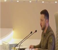 زيلينسكي: الأوكرانيون لم يختاروا طريق الحرب.. ونشكر السعودية لدعمها لنا