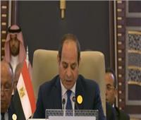 الرئيس السيسي: مصر مستمرة في جهود تثبيت التهدئة في غزة
