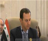 بشار الأسد: علينا أن نمنع التدخلات الخارجية في شؤوننا