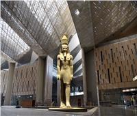 وضع 50% من الآثار الثقيلة في قاعات العرض الرئيسية بالمتحف المصري الكبير