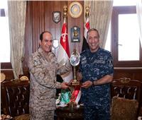 القوات البحرية تستقبل قائدا البحرية السعودية والقطرية