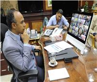 نائب محافظ المنيا يشارك في اجتماع وزير التنمية المحلية لمتابعة توريد القمح 