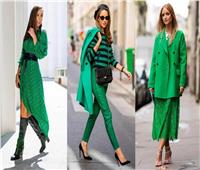 الأخضر يهيمن على الموضة النسائية في صيف 2023 