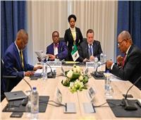 محافظ البنك المركزي يعقد اجتماعًا مع رئيس مجموعة بنك التنمية الأفريقي