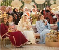 الملكة رانيا تنشر صورا من حفل حناء خطيبة ولي عهد الأردن