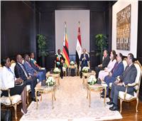 الرئيس السيسي: حريصون على تعزيز العلاقات مع زيمبابوي في مختلف المجالات