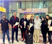 عودة بعثة منتخب سيدات السلة 3×3 بفضية أذربيجان العالمية