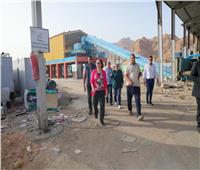 وزيرة البيئة تتفقد مصنع تدوير المخلفات بمدينة شرم الشيخ