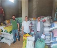 تموين البحيرة: ضبط 73,200 طن قمح محلى تم تخزينها بأبو حمص