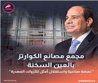 تفاصيل افتتاح أول مجمع مصري لإنتاج الكوارتز في الشرق الأوسط| إنفوجراف    