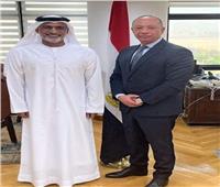 رئيس سلطة الطيران المدني يستقبل نظيره الإماراتي لبحث التعاون المشترك