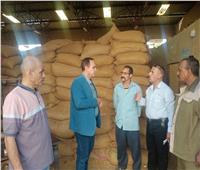 ضبط 42 طن من محصول القمح بهدف الاحتكار بمركز سمالوط