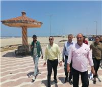 رئيس «دمياط الجديدة» يتابع أعمال التطوير بمنطقة الشاطئ