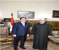 وزير الأوقاف يستقبل سفير كازاخستان بالقاهرة 